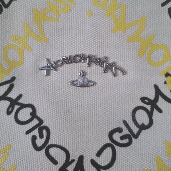 Vivienne Westwood Anglomania canvas tote w/COA EUC - Picture 3 of 10